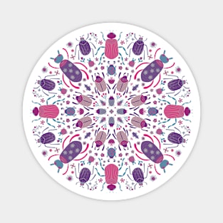 Bug Mandala Magnet